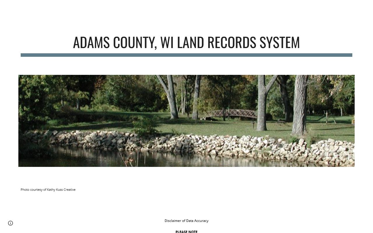 Adams County Unclaimed Money land records image