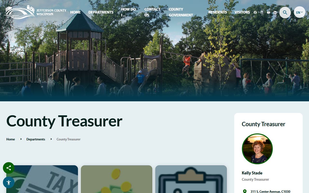 Jefferson County Unclaimed Money treasurer image