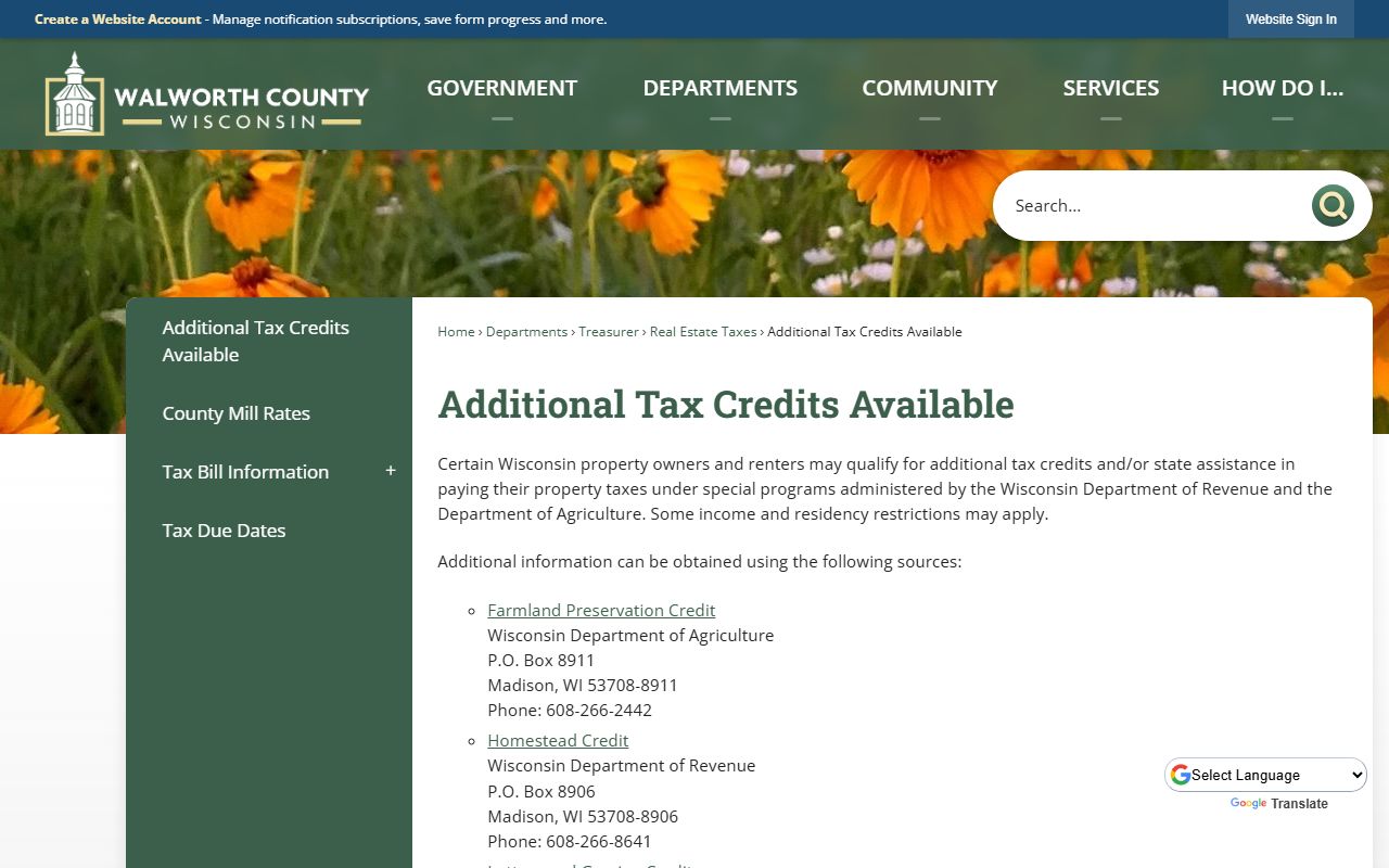 Walworth County Unclaimed Money clerk of courts image